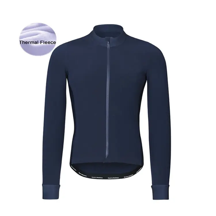 Ropa de ciclismo de invierno para hombre, Conjunto de Jersey de montar de manga larga, Jersey térmico de lana, ropa para mantener el calor