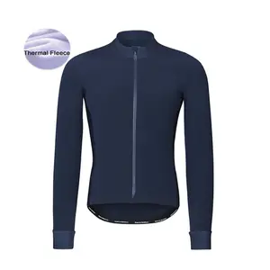 Winter Cycling Clothes men's Long Sleeve Riding Jersey Set Thermal Fleece Cycling Jersey Keep Warm Clothing