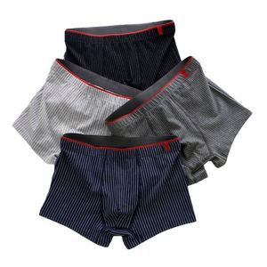 กางเกงในชาย บ็อกเซอร์ผ้าฝ้าย ระบายอากาศได้ดี ลายทาง แฟชั่น - Product Image 2