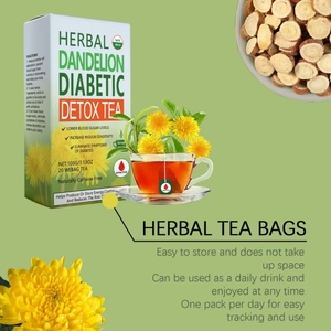 Thé de <span class=keywords><strong>pissenlit</strong></span> biologique en vrac pour l'équilibre glycémique – Thé santé naturel en sachets de qualité supérieure pour le soutien de l'équilibre glycémique et les soins corporels - Product Image 3