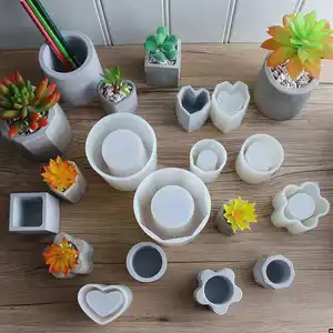 Stampo <span class=keywords><strong>in</strong></span> <span class=keywords><strong>silicone</strong></span> fai da te <span class=keywords><strong>per</strong></span> vasi <span class=keywords><strong>in</strong></span> <span class=keywords><strong>cemento</strong></span> <span class=keywords><strong>per</strong></span> piante grasse, contenitori <span class=keywords><strong>per</strong></span> penne <span class=keywords><strong>in</strong></span> <span class=keywords><strong>cemento</strong></span> trasparente, gesso profumato e bottiglie creative - Product Image 5