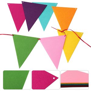 راية ملونة من اللباد, راية ملونة من اللباد بعلم متعدد الألوان - Product Image 2
