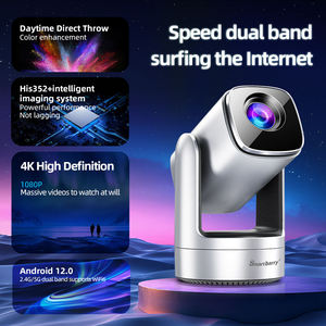 โปรเจคเตอร์อัจฉริยะรุ่นใหม่ HT26 HD, ระบบปฏิบัติการ Android 11.0, ความสว่างสูง 200ANSI, รองรับความละเอียด 4K, WiFi ไร้สาย สำหรับดูหนังที่บ้านและนอกบ้าน - Product Image 5