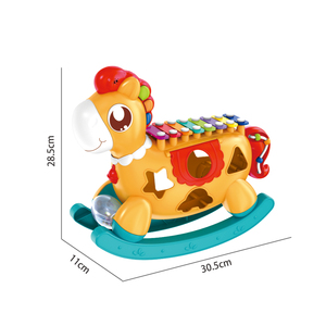 Instrumento Musical para Bebés con Luz, Pony Feliz, Xilófono para Niños, Piano Musical Educativo, Juguete de Órgano Electrónico para Niños - Product Image 5