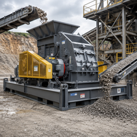 Rangka Dasar Penghancur Tambang OEM Kustom |   Fabrikasi Las Baja Tahan Karat Tugas Berat Anti-Korosi untuk Penghancuran Tambang dan Quarry