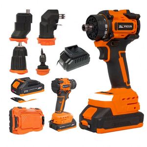 Taladro Eléctrico Multiusos de Iones de Litio TALADO al por Mayor, 4 en 1, <span class=keywords><strong>Atornillador</strong></span> Inalámbrico Sin Escobillas, Herramientas Eléctricas con Diferentes Mandriles - Product Image 1