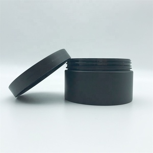 Bán Buôn Nhãn Hiệu Riêng Sang Trọng Màu Đen Mờ 250Ml Mỹ Phẩm Container 8Oz Nhựa Jar Mặt Cơ Thể Chà Với Vít Top Nắp - Product Image 3