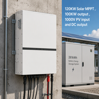 Contrôleur de charge solaire MPPT 120KW, étanche IP65