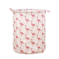 Grand panier à linge pliable imprimé d'animaux mignons, organisateur pour chambre d'enfant et salle de jeux, panier à linge pour vêtements d'enfants et jouets de bébé