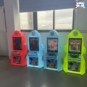 Consola <span class=keywords><strong>de</strong></span> Juego <span class=keywords><strong>de</strong></span> Pistola <span class=keywords><strong>de</strong></span> Velocidad Mini, Operada con Monedas, para Niños, para Parques <span class=keywords><strong>de</strong></span> Diversiones y Entretenimiento, en Inglés - Product Image 4