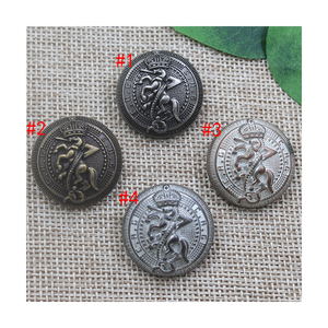 Nhà Sản Xuất Chất Lượng Cao 25 Mét Mô Hình Ngựa Hợp Kim Kim Loại Shank Tay May Nút Cho Áo - Product Image 2