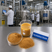 Coagulant Aote Brand Poly Aluminium Chloride (PAC) 18 % pour le dragage de rivières et le traitement de la boue de construction