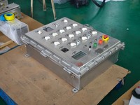Tableau de commande électrique antidéflagrant industriel LD-BXD(M)99L IP66, boîte de distribution d'énergie et d'éclairage en acier inoxydable SS304