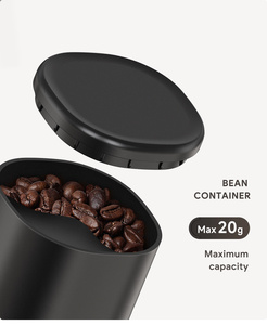 Moulin <span class=keywords><strong>à</strong></span> <span class=keywords><strong>café</strong></span> électrique en acier inoxydable écologique avec logo personnalisé, portable, automatique, moderne, de qualité alimentaire, pour <span class=keywords><strong>café</strong></span> et thé, nouveau - Product Image 6