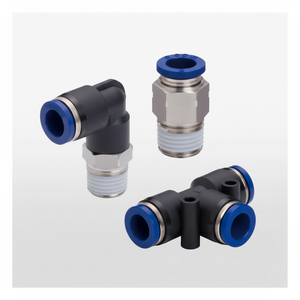 Raccords PISCO en acier inoxydable SUS304 Pièces pneumatiques PVU4SUS - Product Image 1