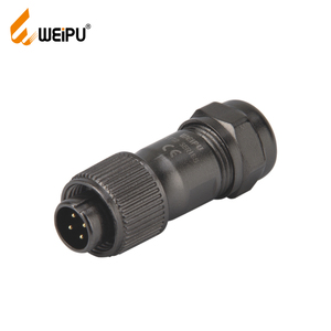 WEIPU <span class=keywords><strong>ST</strong></span> nối 2-9pins Thông tư nữ cắm IP67 hàn kim loại không thấm nước cho điện và hàng không vũ trụ các ứng dụng - Product Image 2