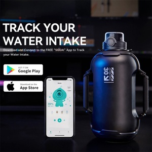 Botella de Agua Inteligente Electrónica de Viaje, 1300 ml, Tritan, con Recordatorio LED, Reutilizable, para Deportes al Aire Libre, Aislamiento Térmico para Agua Hirviendo - Product Image 3