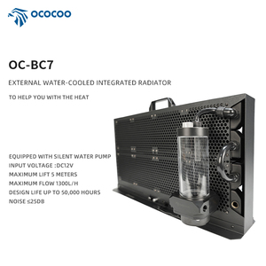 OC-BC7-27mm di rame Hydro sistema di raffreddamento ad acqua liquido CPU radiatore <span class=keywords><strong>dissipatore</strong></span> di calore <span class=keywords><strong>per</strong></span> Computer <span class=keywords><strong>portatile</strong></span> macchina di raffreddamento ad acqua - Product Image 6