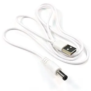 Wholesale USB 2.0 Type A Male To 5.5mm X 2.5/2.1mm DC Power Male Plug Cord Cable 5v Powered Usb To Dc Cable Usb To Dc