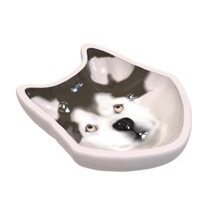 Tazón de Cerámica para Mascotas con Diseño de Malamute de Alaska, Ecológico, Estilo Europeo Americano, de Lujo, Personalizado, de Alta Gama, Regalo para Mascotas, Plato para Perros - Product Image 2