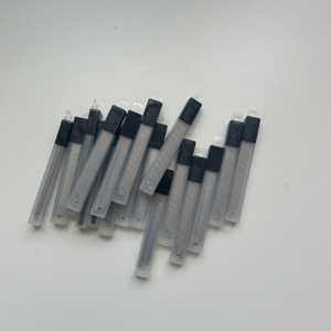 0.4 मिमी कस्टम स्नैप ऑफ ब्लेड स्2 उच्च कार्बन स्टील उपयोगिता चाकू ब्लेड कटर चाकू प्रतिस्थापन ब्लेड - Product Image 3