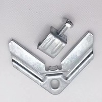 Coin de conduit de ventilation TDC, coin de conduit TDF, système de climatisation HVAC, collier de serrage pour conduit d'air