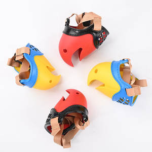 재미있는 만화 애완동물 물림 방지 마스크 - 개 물림 방지 및 짖음 방지 입 커버 - 개용 재미있는 입 커버 도매 - Product Image 3