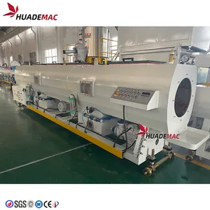 HUADE Mac stainless steel made PP PE PVC plastic pipe vacuum calibration tank in pipe extrusion line