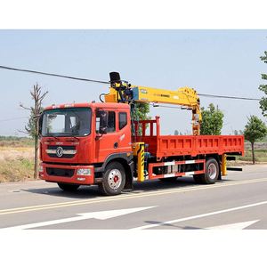 รถบรรทุกติดเครน Dongfeng Dolica D9 4*2 พร้อมเครนบูมตรง Shimei 8 ตัน ระบบควบคุมระยะไกล และการใช้งานที่ยืดหยุ่น - Product Image 2
