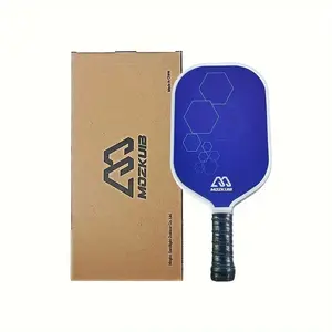MOZKUIB Carbon Fiber Pickleball Paddle For Tournament Play - Non-Slip Grip Texture Spin Control With Aramid Honeycomb Core