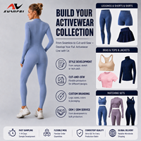Combinaison de yoga pour femme, tenue de sport pour l'entraînement, séchage rapide, performance et confort, usine ODM pour les acheteurs mondiaux, usage quotidien
