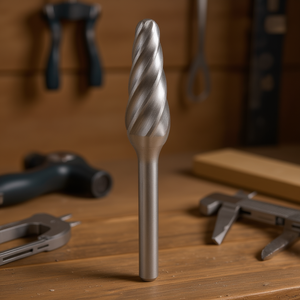 Fraise rotative conique à bout sphérique Ttake Ab8700, 16 mm - 33 mm, en carbure monobloc pour fraisage de précision - Product Image 3