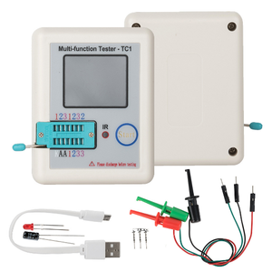 มีสินค้าในสต็อก LCR-TC1 เครื่องทดสอบทรานซิสเตอร์มัลติฟังก์ชั่นสำหรับไดโอด ไตรโอด ตัวเก็บประจุ ตัวต้านทาน - Product Image 2