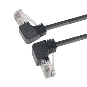 Cavo ritrattabile della rete del gatto 6 Cat6 dell'estensore di Lan Cat5 Rj45 della toppa di Utp Ethernet di 1.5M 24Awg