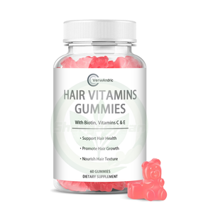 Wholesale OEM Private Label <strong>Hair</strong> Growth <strong>Vitamins</strong> Gummies Supplements with Biotin for Stronger <strong>Hair</strong>, <strong>Skin</strong> &amp; <strong>Nail</strong> Health Support - Product Image 1