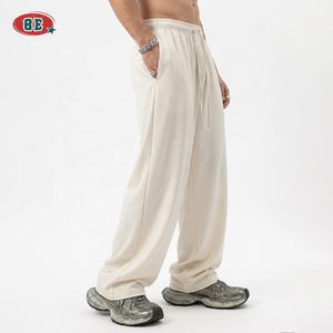 Pantalon de survêtement ample et droit pour <span class=keywords><strong>homme</strong></span>, de haute qualité, respirant, personnalisable avec logo, idéal pour le sport – Vente en gros - Product Image 3