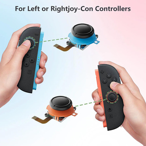 Paquete de <span class=keywords><strong>2</strong></span> Joysticks Analógicos 3D de Repuesto con Efecto Hall Izquierdo y Derecho para Switch <span class=keywords><strong>2</strong></span>, Módulo de Sensor Antideriva para Reparación - Product Image 4