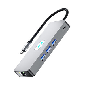BYL-2401HUB 8 trong 1 <span class=keywords><strong>USB</strong></span> 3.0 HUB thiết kế mới máy tính máy tính xách tay Loại C Docking Station - Product Image 2