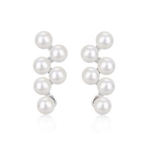 Dylam Elegance Tiny Design S925 Silver <b>Fine</b> Fashion Freshwater Pearls Grapes Shape <b>Stud</b> <b>Earrings</b> Customizable Women <b>Fine</b> Jewelry - Product Image 1