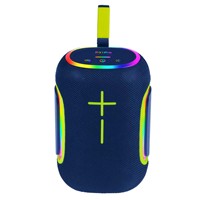 Haut-parleur portable subwoofer haute puissance TWS Stéréo pour haut-parleur 5.4 Entrée USB AUX Double diaphragme Éclairage RGB Étanche IPX6