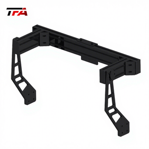 耐用的 3 屏显示器支架，适用于驾驶舱框架安装，结构稳定，全新状态，模拟赛车设置，多屏 - Product Image 3