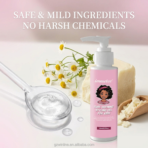 <span class=keywords><strong>Gel</strong></span> Coiffant Doux pour Enfants Marque Blanche – <span class=keywords><strong>Gel</strong></span> Anti-Frisottis pour <span class=keywords><strong>Cheveux</strong></span> Bouclés des Enfants, Sans Alcool, 150ml - Product Image 2