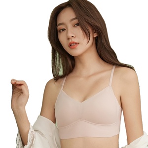 Nhật Bản strapless <span class=keywords><strong>Bra</strong></span> chuyển đổi dây đeo đồ lót Yoga thể thao đẩy lên liền mạch ngủ áo ngực - Product Image 1
