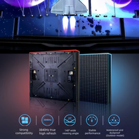Écran LED de location intérieur P2.9 500*1000mm, couleur RGB, luminosité uniforme, panneau LED pour concert en intérieur