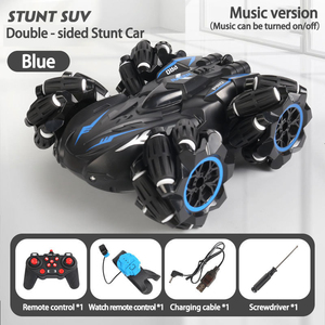 Bán Buôn Cậu Bé Đồ Chơi Điện 2.4G Diễn Viên Đóng Thế Trôi Hai Mặt Cán Off-Road Leo Núi Trẻ Em Của Xe Điều Khiển Từ Xa Xe - Product Image 5