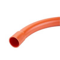 Raccord coudé à grand rayon en PVC thermorétractable, résistant aux UV, classe V0, pour conduite électrique, conforme aux normes AS/NZS, pour câblage extérieur