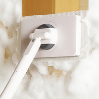 24 pièces produit de nettoyage ménager essuie-glace facial chiffons humides et secs Mini vadrouille plate à clipser pour le nettoyage à domicile sol mur salle de bain utilisation