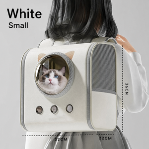 <span class=keywords><strong>Zaino</strong></span> Trasportino per Animali Domestici Furrivo Space Capsule con 4 Prese d'Aria, Traspirante, Lavabile, Pieghevole, Leggero, Borsa da Viaggio per Gatti di Piccola Taglia - Product Image 3