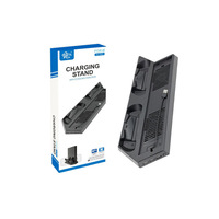 Support et station de refroidissement pour PS4/Slim/Pro, station de charge pour manettes, chargeur de manettes, support de refroidissement pour jeux
