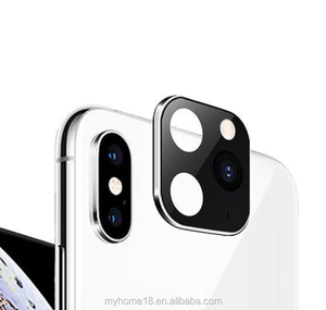 Pour <span class=keywords><strong>Iphone</strong></span> X <span class=keywords><strong>Xs</strong></span> max modifié secondes changement 11 lentille Film autocollant modifié étui lentille 11pro Max objectif de l'appareil photo - Product Image 1